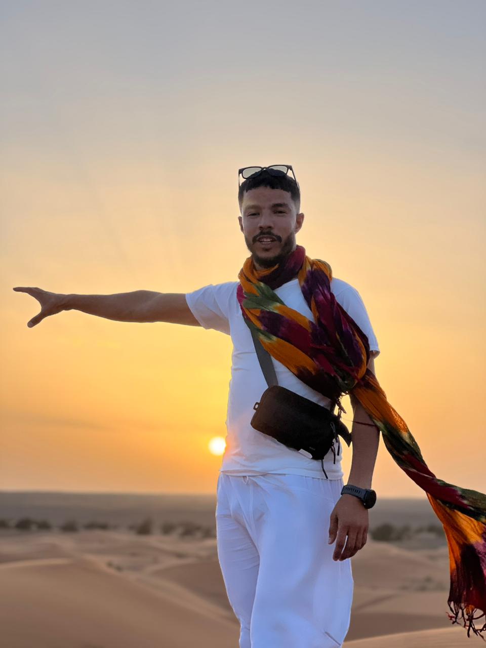 Overlook of a Moroccan city